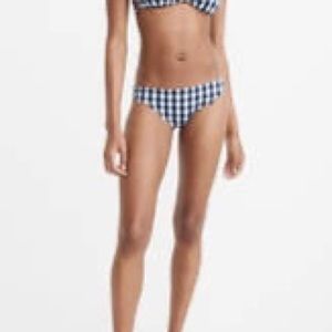 Gingham bikini bottom